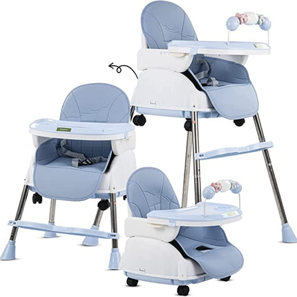 Convertible High Chair for Kids with Adjustable Height